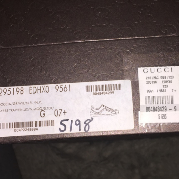 GUCCI SNEAKERS - Picture 5 of 5